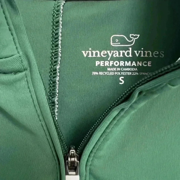Vineyard Vines Women's Performance Quarter-Zip Size Small - Picture 3 of 5